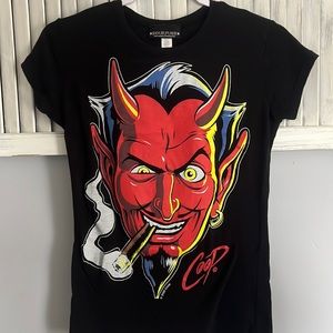 Hot Rod Devil Babydoll Tee